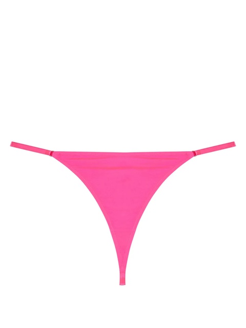 Diesel UFST-D-String logo-plaque thong - Pink - zdjęcie produktu nr 1