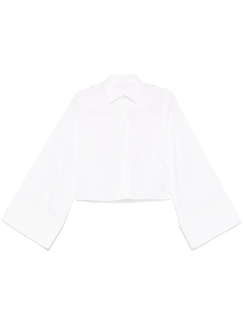 MM6 Maison Margiela cropped shirt - White - zdjęcie produktu nr 2