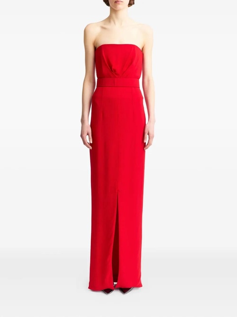 16Arlington Aeta strapless-belted maxi dress - Red - zdjęcie produktu nr 2