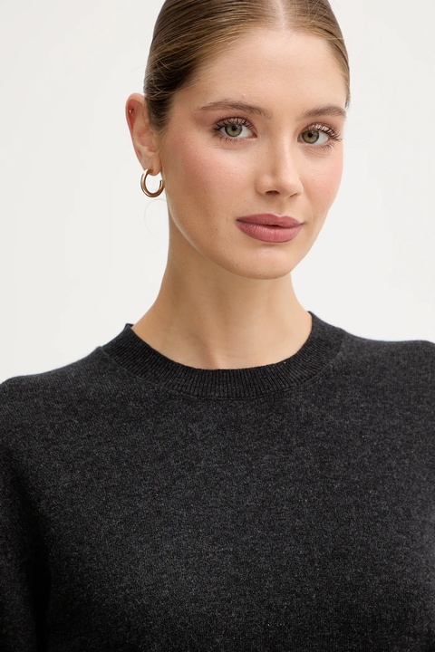 Pepe Jeans sweter z domieszką wełny damski kolor czarny lekki PL7000035 - zdjęcie produktu nr 2