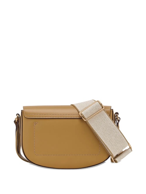Longchamp leather shoulder bag - Brown - zdjęcie produktu nr 2