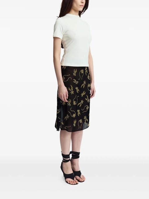 16Arlington Dafne midi skirt - Black - zdjęcie produktu nr 1