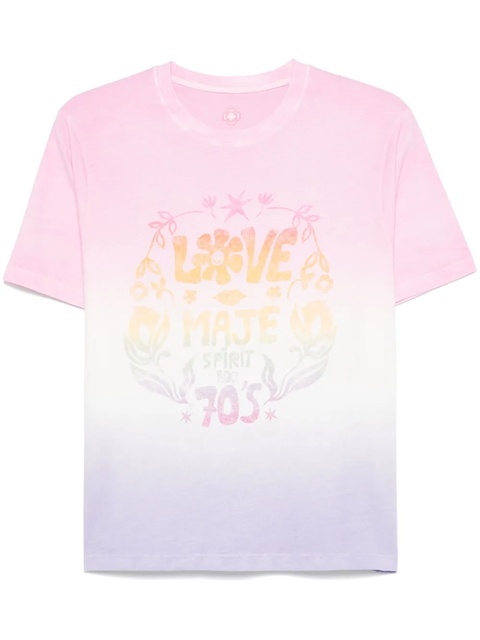 Maje printed T-shirt - Pink - zdjęcie produktu nr 1