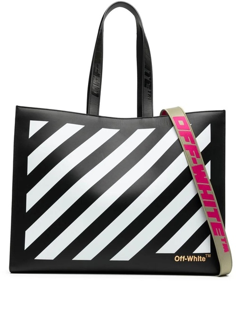 Off-White Diag Hybrid 48 tote bag - Black - zdjęcie produktu nr 1