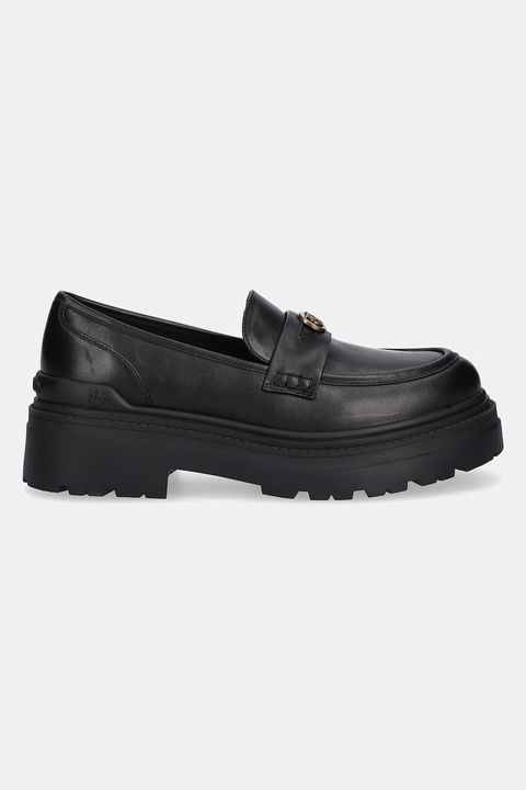Pinko mokasyny Mia 24 damskie kolor czarny na platformie SD0403P001Z99 - zdjęcie produktu nr 2