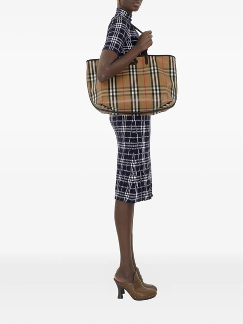 Burberry medium Highlands tote bag - Brown - zdjęcie produktu nr 2