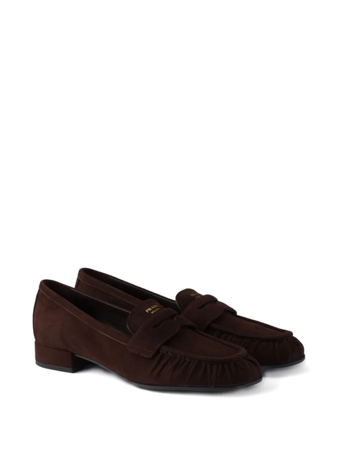 Prada suede loafers - Brown - zdjęcie produktu nr 2