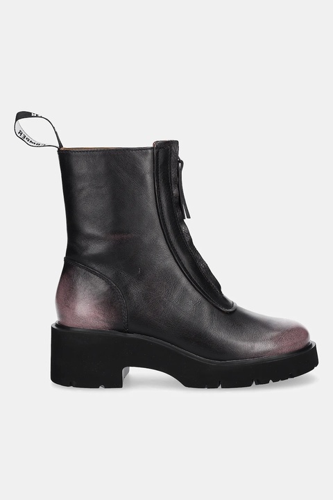 Camper botki skórzane Milah damskie kolor czarny na słupku K400776-008 - zdjęcie produktu nr 1