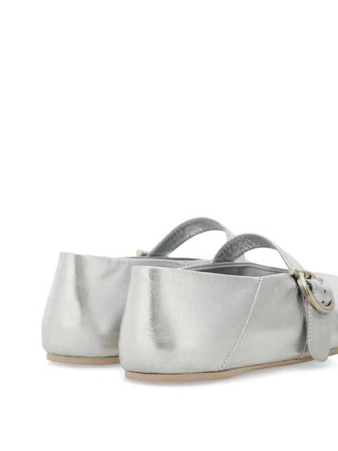 Ferragamo Gancini ballet flats - Silver - zdjęcie produktu nr 2