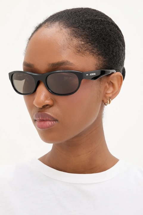 Jacquemus okulary przeciwsłoneczne SOLE damskie kolor czarny JAC63C1SUN - zdjęcie produktu nr 1