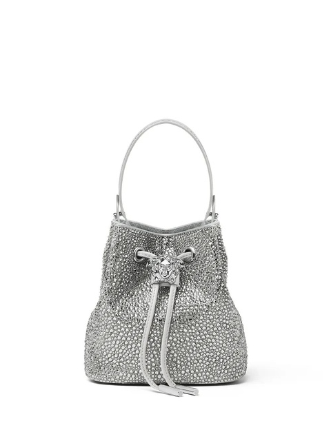 Versace La Medusa mini bucket bag - Silver - zdjęcie produktu nr 1