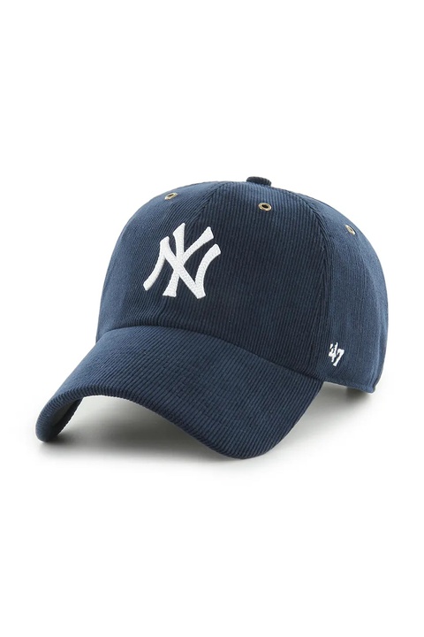 47 brand czapka z daszkiem bawełniana MLB New York Yankees kolor granatowy B-TCDCU17IWS-NY - zdjęcie produktu nr 1