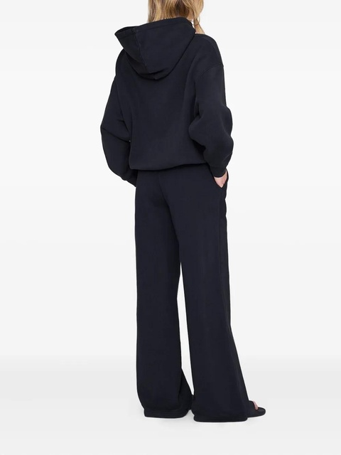 ANINE BING Kacey monogram track pants - Black - zdjęcie produktu nr 2