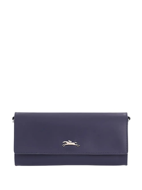 Longchamp horse-rider logo chain wallet - 006 NAVY - zdjęcie produktu nr 1