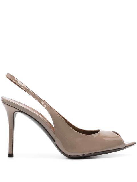 Giuseppe Zanotti 90mm Intriigo Open Toe sandals - Brown - zdjęcie produktu nr 1