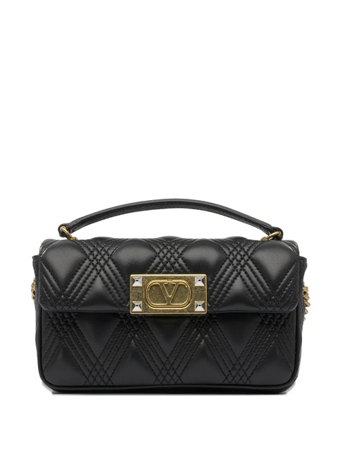 Valentino Garavani quilted-leather shoulder bag - Black - zdjęcie produktu nr 1