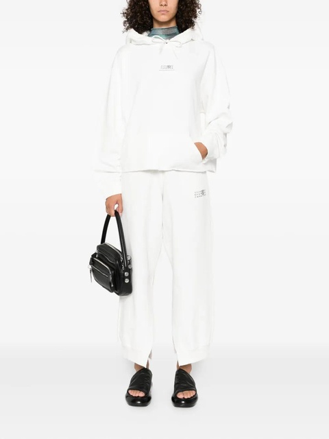 MM6 Maison Margiela number-print track pants - White - zdjęcie produktu nr 2