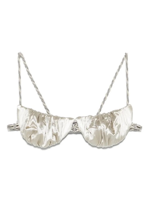 Isa Boulder Tiny Twist bikini top - Grey - zdjęcie produktu nr 1
