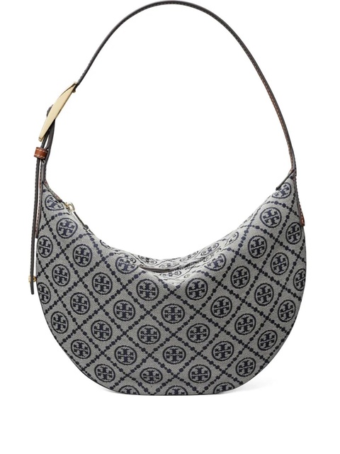 Tory Burch T-Monogram shoulder bag - Grey - zdjęcie produktu nr 1