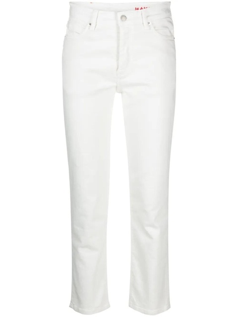 Zadig&Voltaire high-waist cropped jeans - White - zdjęcie produktu nr 1