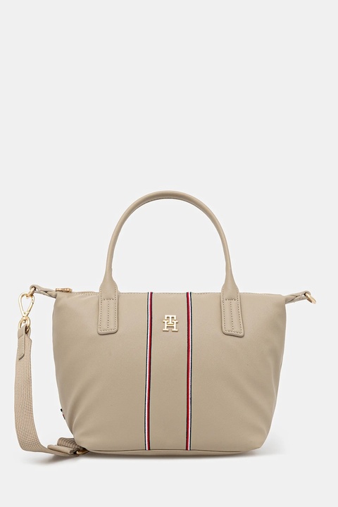 Tommy Hilfiger torebka kolor beżowy AW0AW17998 - zdjęcie produktu nr 1