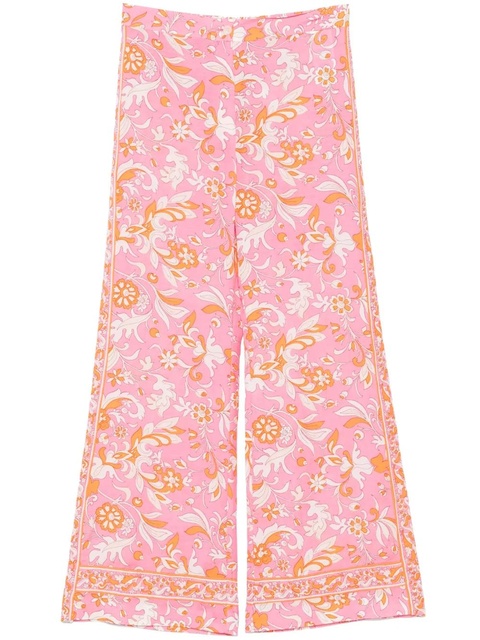Maje floral-print trousers - Pink - zdjęcie produktu nr 1