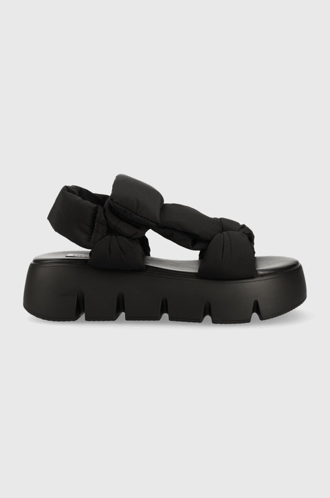 Steve Madden sandały Bonkers damskie kolor czarny na platformie SM11002465 - zdjęcie produktu nr 1