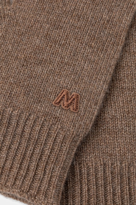 Weekend Max Mara rękawiczki kaszmirowe LEA damskie kolor brązowy 2525566015600 - zdjęcie produktu nr 2