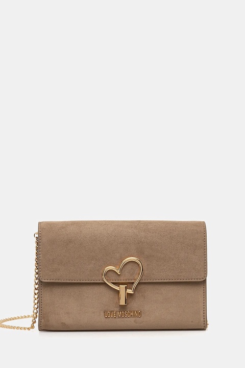 Love Moschino torebka kolor zielony JC4327PP0NKX0105 - zdjęcie produktu nr 1