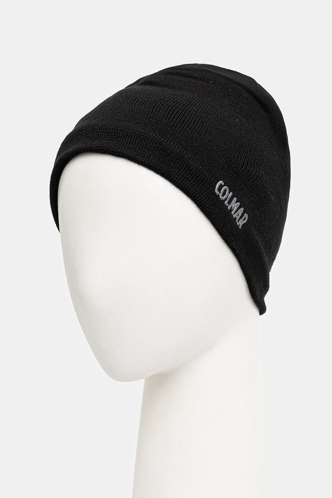 Colmar czapka z dodatkiem wełny kolor czarny 5011.5YZ - zdjęcie produktu nr 2