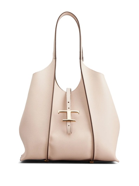 Tod's T Timeless leather tote bag - Pink - zdjęcie produktu nr 1
