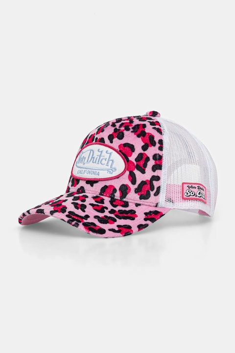 Von Dutch czapka z daszkiem kolor różowy VD.2.CB.PSA - zdjęcie produktu nr 1