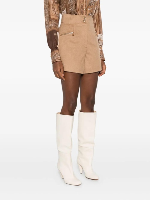 Max Mara zip-pocket shorts - Neutrals - zdjęcie produktu nr 1