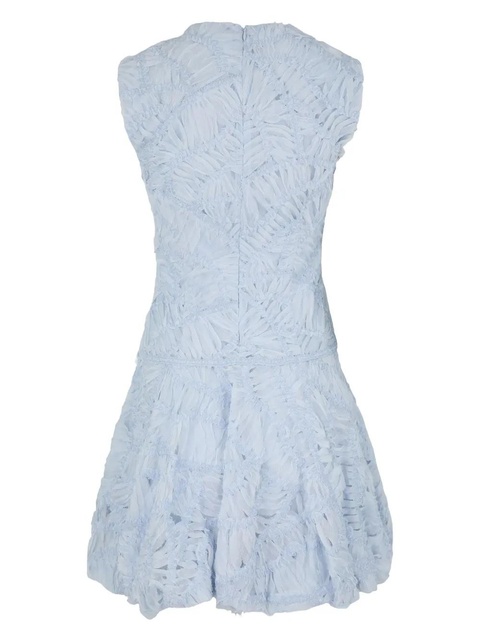 Simkhai Vallan ruffle-detail minidress - Blue - zdjęcie produktu nr 2