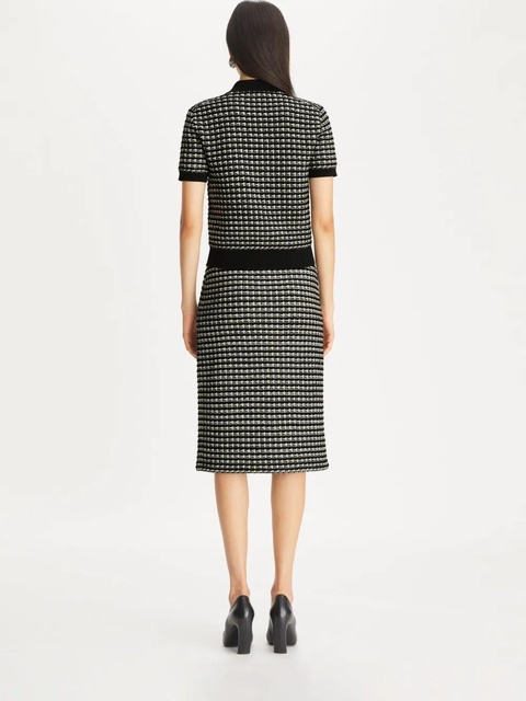 Tory Burch jacquard skirt - Black - zdjęcie produktu nr 2