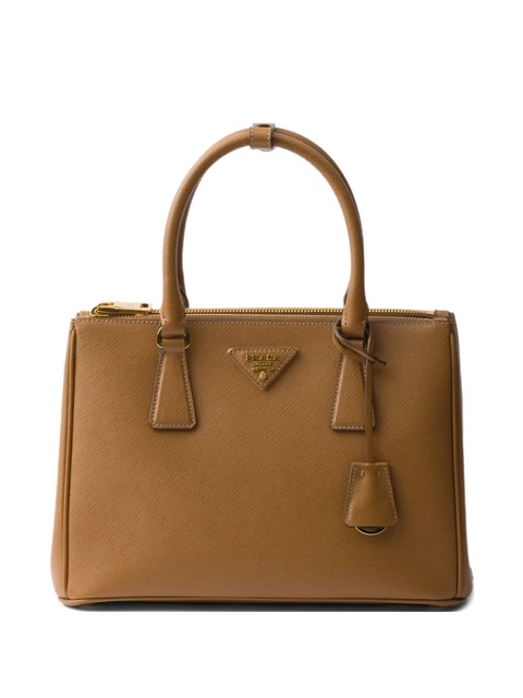 Prada medium Galleria Saffiano-leather tote bag - Brown - zdjęcie produktu nr 1