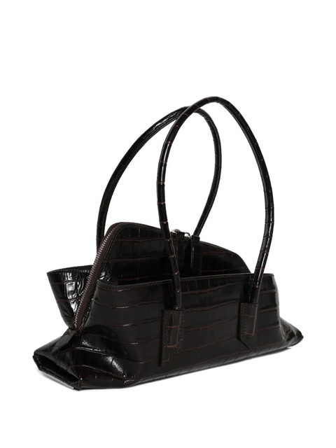 The Attico small La Passeggiata shoulder bag - Brown - zdjęcie produktu nr 2