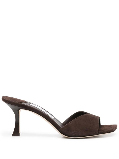 Jimmy Choo 80mm Skye mules - Brown - zdjęcie produktu nr 1