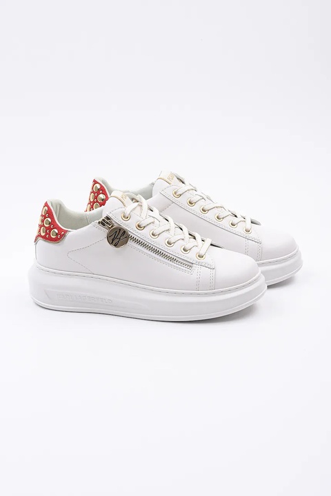 Karl Lagerfeld sneakersy skórzane KAPRI kolor biały KL62527F - zdjęcie produktu nr 1