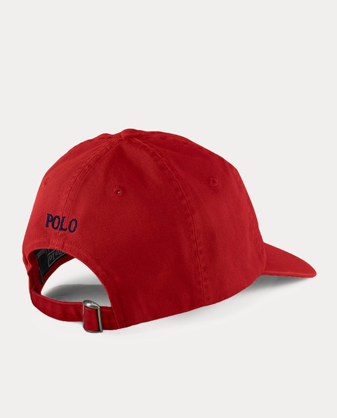 RALPH LAUREN - Czerwona czapka Chino - zdjęcie produktu nr 1