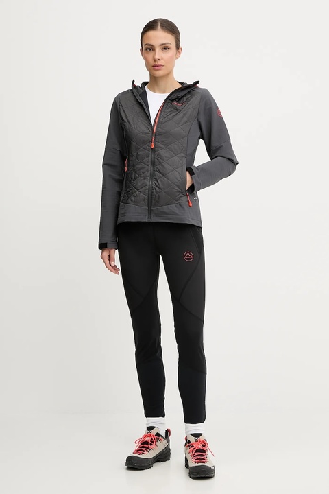 LA Sportiva kurtka outdoorowa Kap Hybrid kolor szary ZASJ087 - zdjęcie produktu nr 2