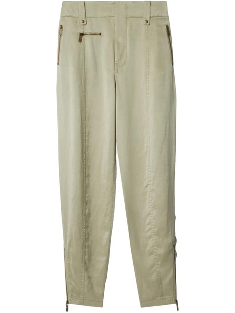 Burberry lyocell tailored trousers - Neutrals - zdjęcie produktu nr 1