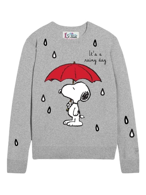 MC2 Saint Barth Snoopy-motif sweater - Grey - zdjęcie produktu nr 1