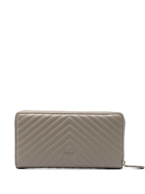 PINKO Ryder chevron leather wallet - Neutrals - zdjęcie produktu nr 2