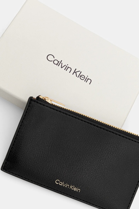Calvin Klein portfel damski kolor czarny LV04F1090G - zdjęcie produktu nr 2