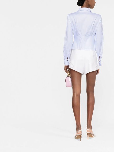 FENDI striped fitted shirt - Blue - zdjęcie produktu nr 2