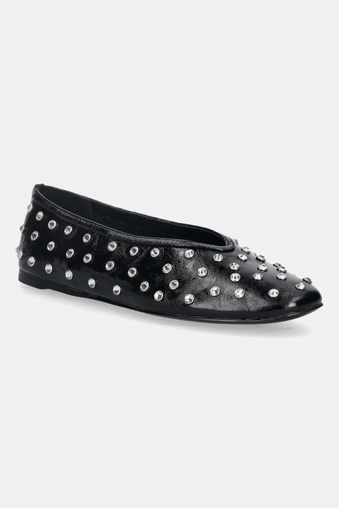 Steve Madden baleriny skórzane Leni-S kolor czarny 11004872 - zdjęcie produktu nr 1