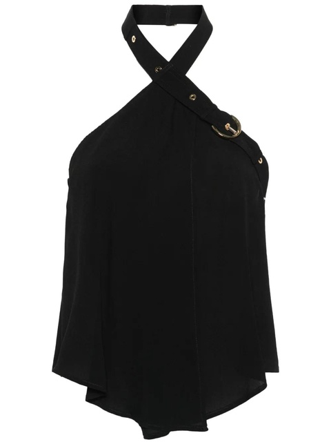 PINKO Tantalo halterneck top - Black - zdjęcie produktu nr 1