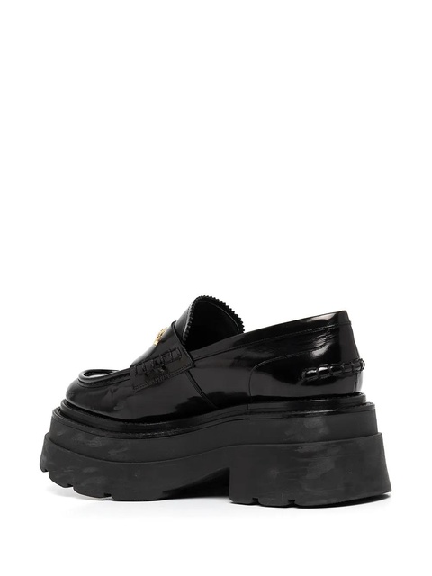 Alexander Wang chunky sole leather loafers - Black - zdjęcie produktu nr 2