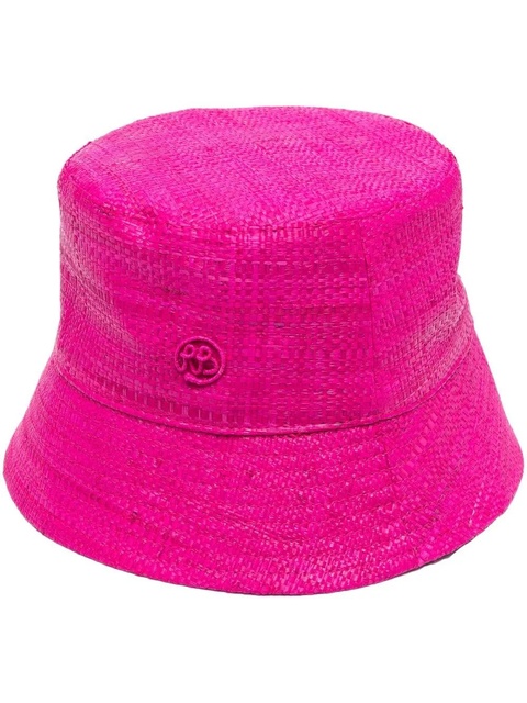 Ruslan Baginskiy embroidered-logo bucket hat - Pink - zdjęcie produktu nr 1